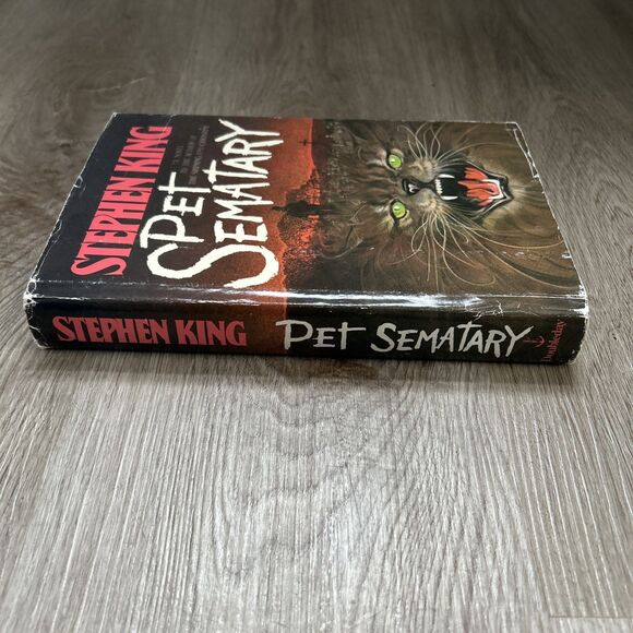 Pet Sematary Stephen King Hardcover DJ 1983 Book Club Edition BCE Doubleday - Picture 11 of 12